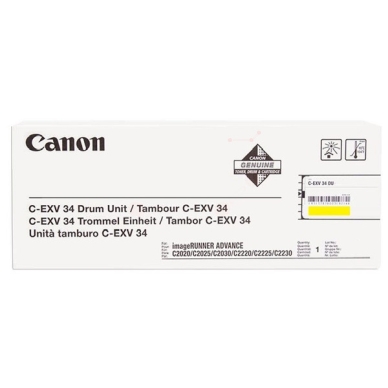 Canon Canon C-EXV 34 Tromle Gul 3789B003 Modsvarer: N/A