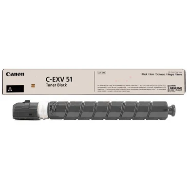 Canon Canon C-EXV 51 BK Tonerkassette sort 0481C002 Modsvarer: N/A billede