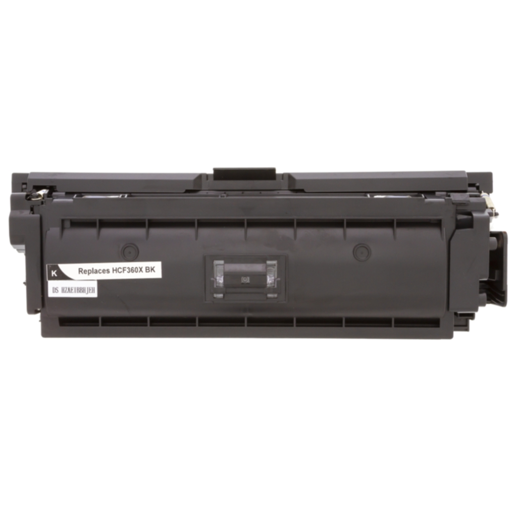 WL Tonerkassett, erstatter HP 508X, svart, 12.500 sider H360X Tilsvarer: CF360X
