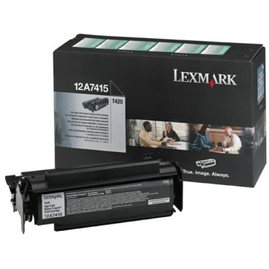 LEXMARK alt Tonerkassett svart 10.000 sidor return, hög kapacitet