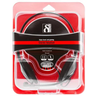 Stereoheadset med mikrofon HL-43