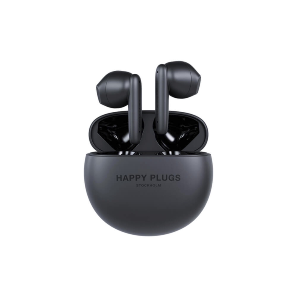 Happy Plugs Happy Plugs Hodetelefoner Joy Lite In-Ear TWS Svart In-ear øretelefon,Trådløse hodetelefoner,Elektronikk