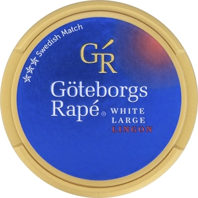 Göteborgs Rapé alt Göteborgs Rapé Lingon Large White