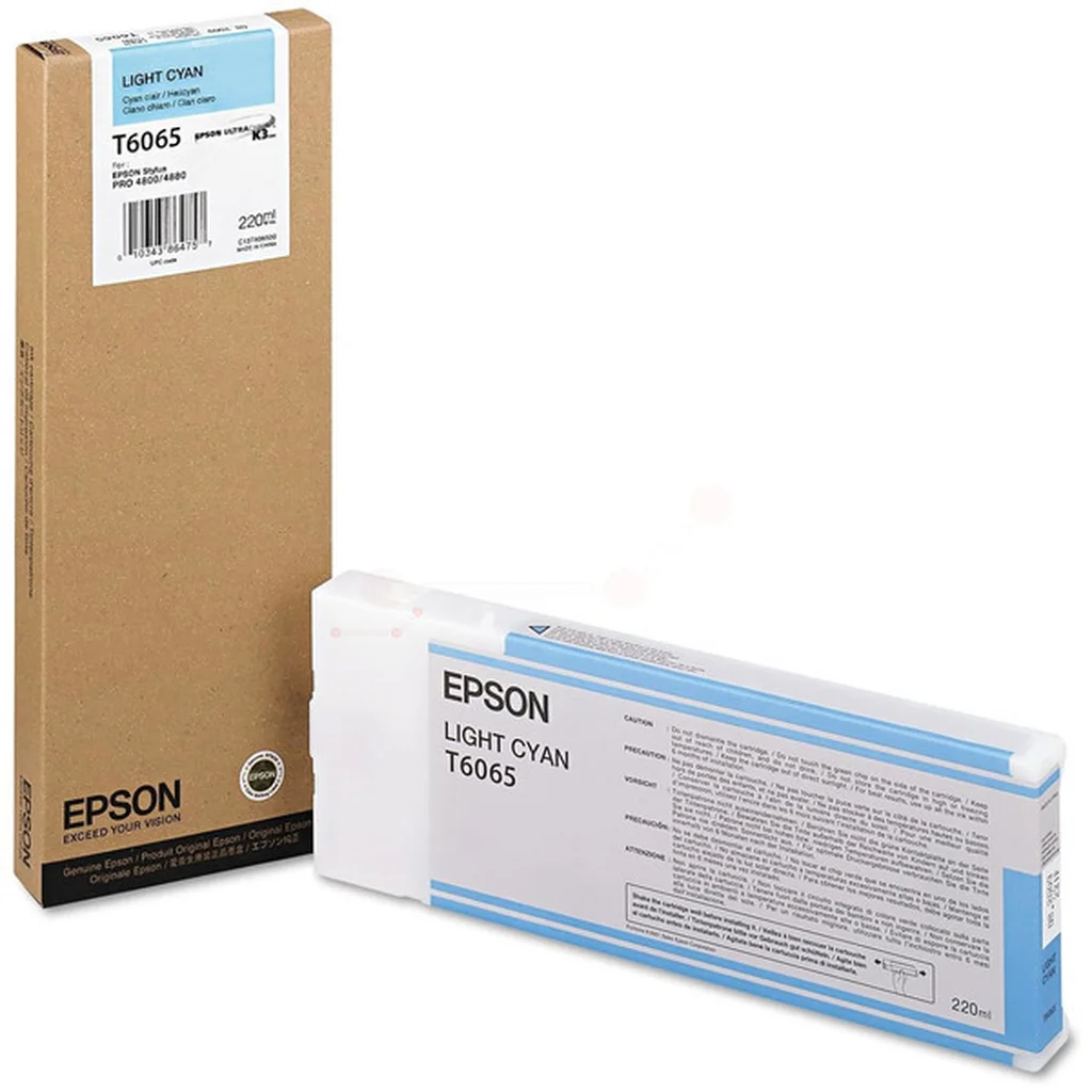 Epson T6065 Bläckpatron Ljus cyan