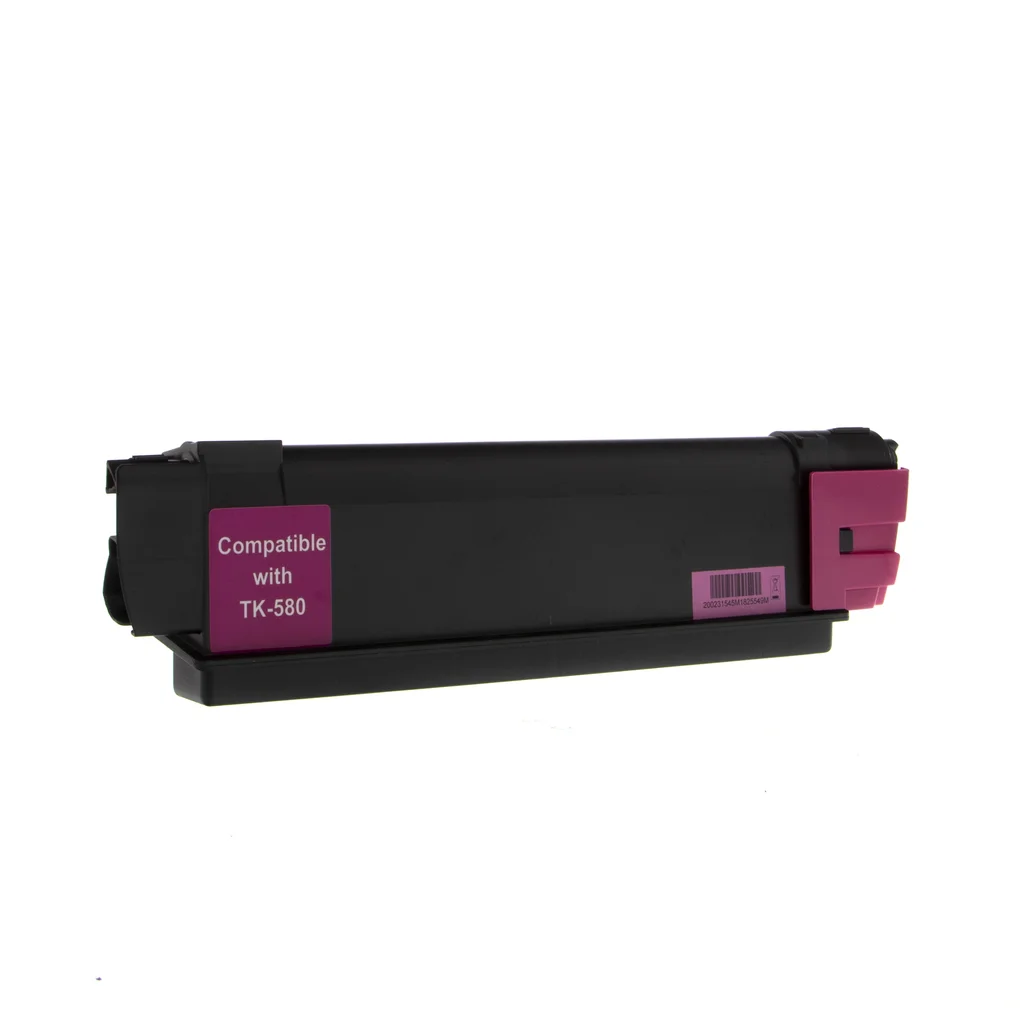 Tonerkassett, ersätter Kyocera TK-580M, magenta, 2.800 sidor