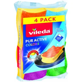 Vileda Pur Active skrubbsvamp 4-pack