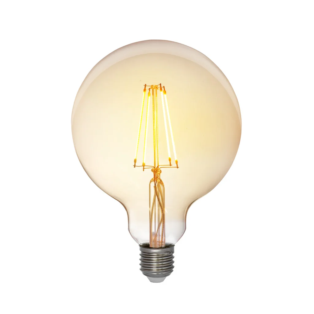 LED globlampa G125 E27 4,5W 2200K dimbar