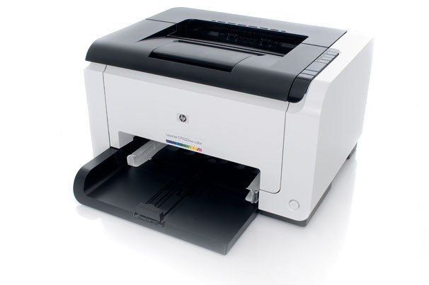 HP HP LaserJet Pro CP1025nw - toner och papper