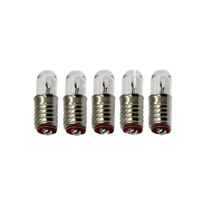 Glödlampa E5 1W 12V, 5-pack