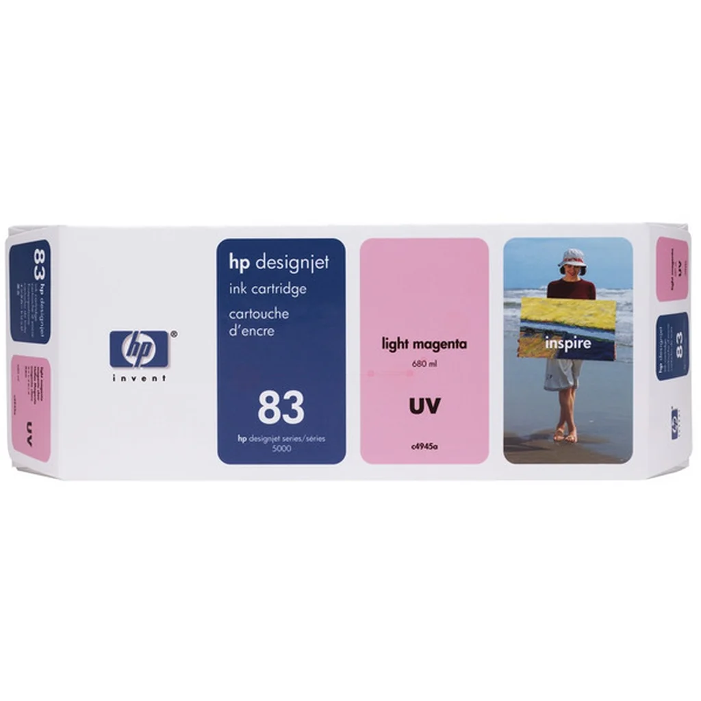 HP 83 Bläckpatron Ljus magenta