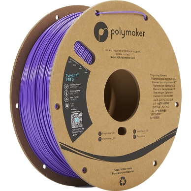 Polymaker alt Polymaker Polylite PETG 1,75 mm - 1kg Lila