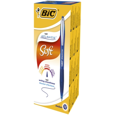 Bic alt BIC Atlantis Medium Blå 1.0 (12)