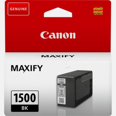 Canon Canon PGI-1500 BK Mustepatruuna musta, CANON