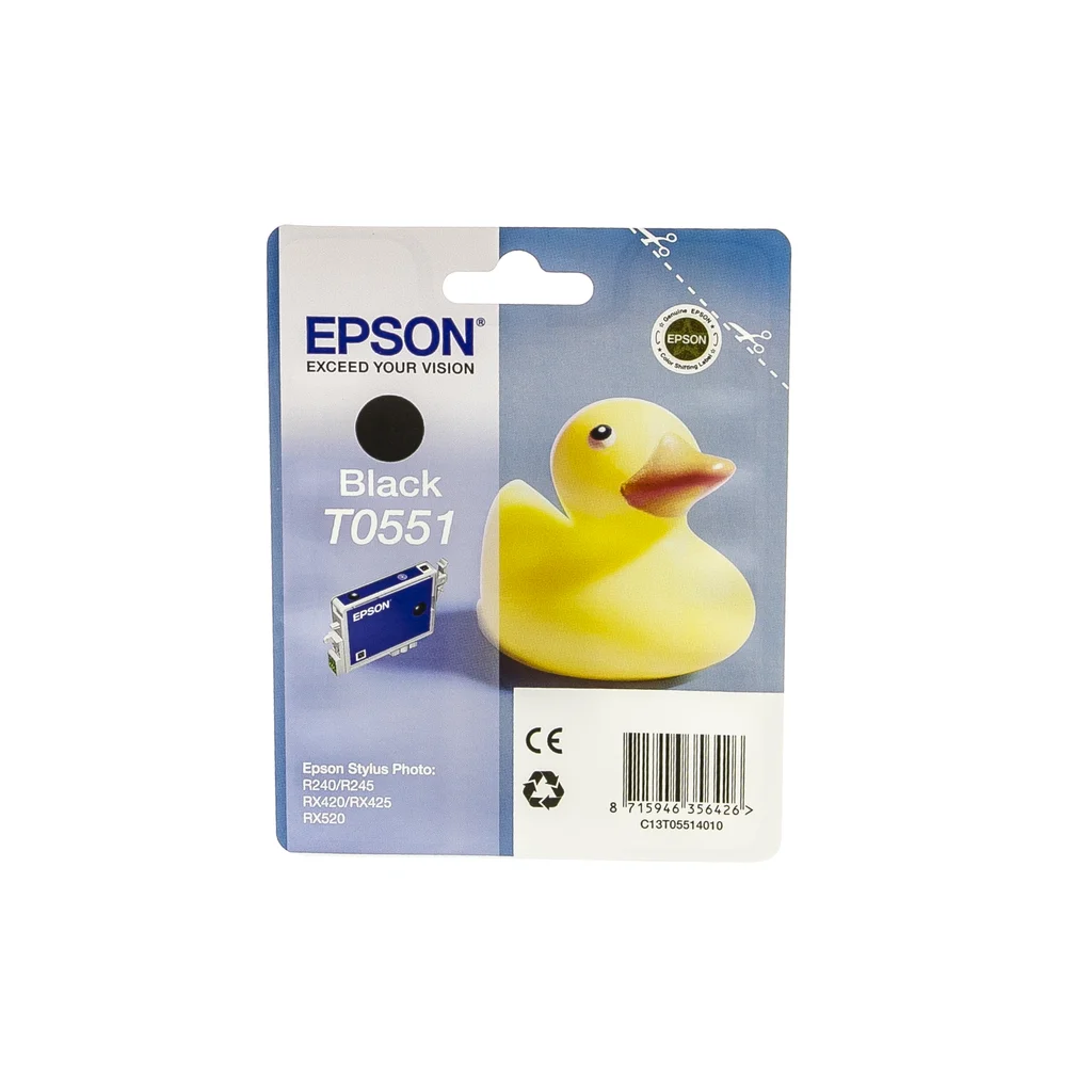 Epson T0551 Bläckpatron Svart