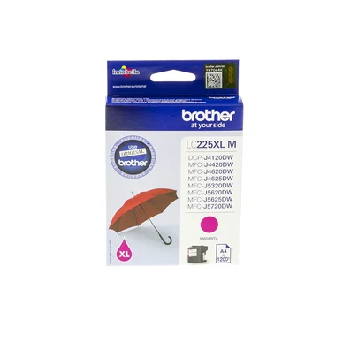 Brother Brother 225XL Mustepatruuna magenta LC225XLM Vastaa: N/A