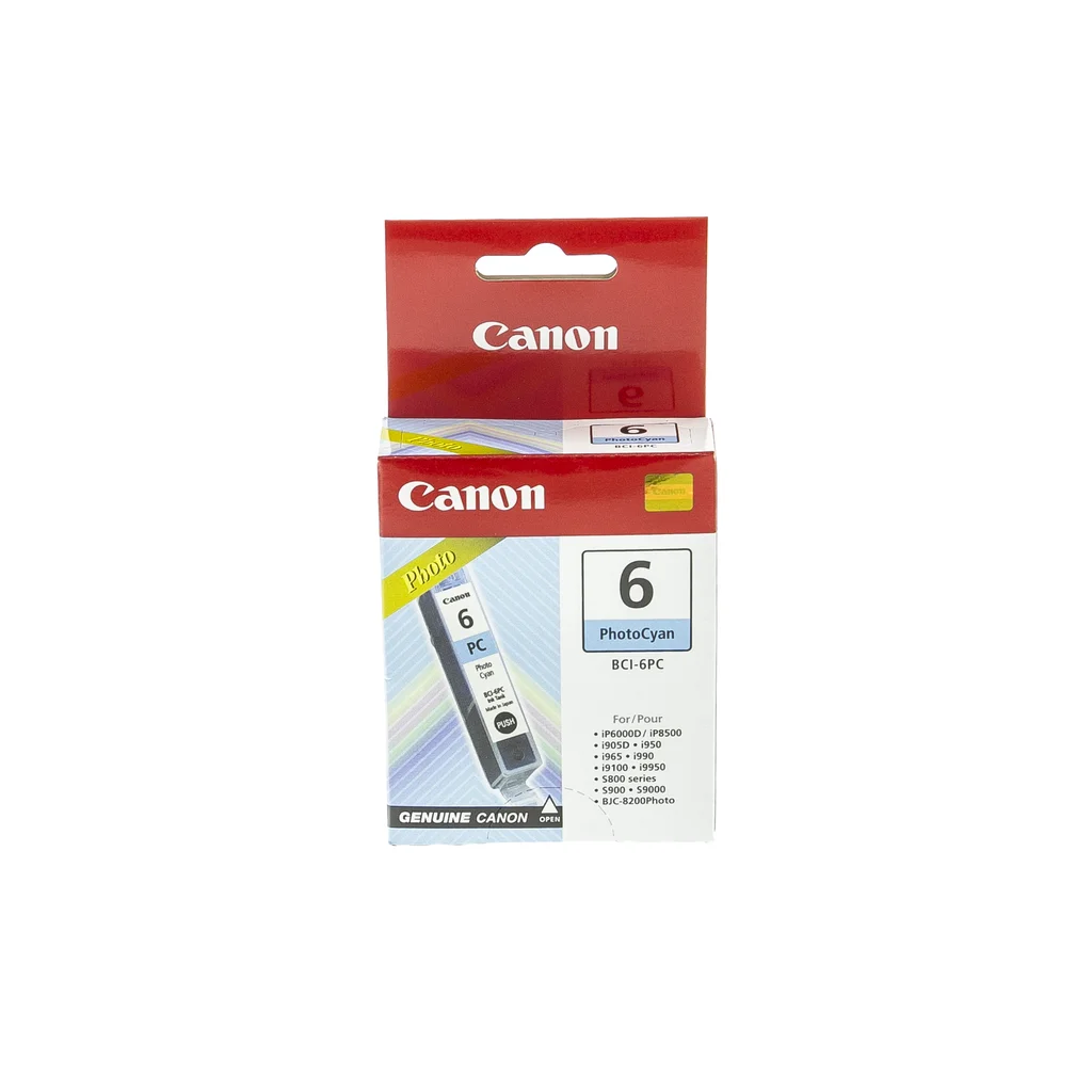 Canon BCI-6 PC Bläckpatron Cyan foto UV-pigment