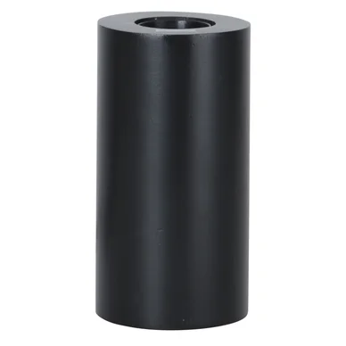 Bordlampe i træ E27 sort 15x8cm