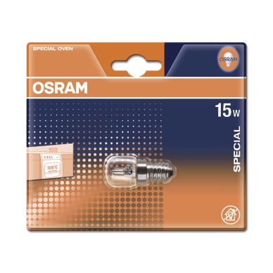 OSRAM alt OSRAM Uunin valaisin CL 15W 230V E14