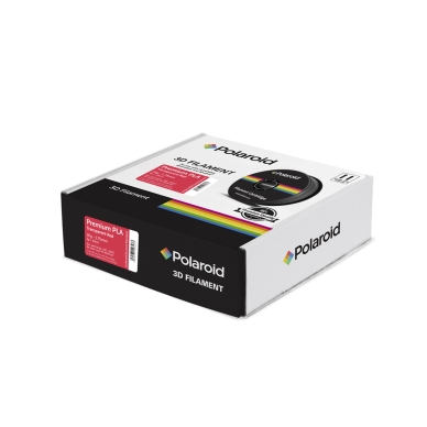 Polaroid alt Polaroid 1Kg Universal Premium PLA Transparent Röd