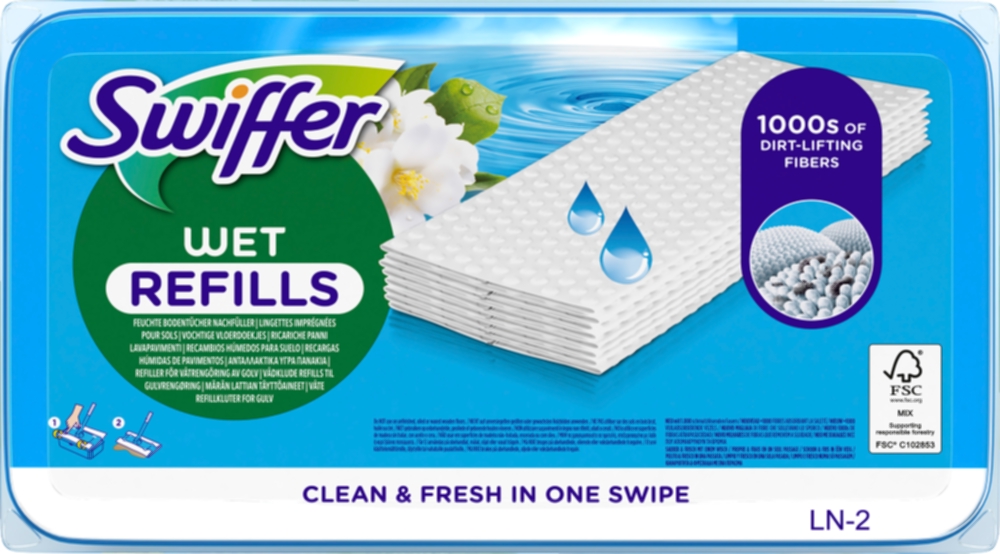Swiffer Floor Wet Refills Morning Fresh 24-pack