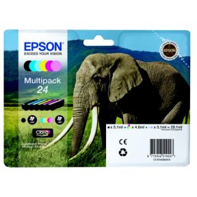 EPSON 24 Bläckpatron Multipack BK + CMY