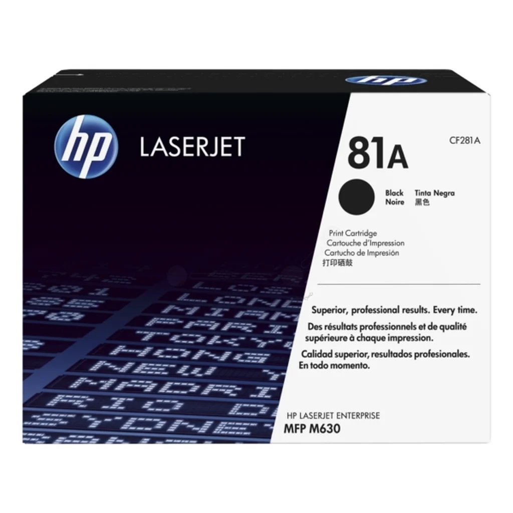 HP 81A Tonerkassett Svart