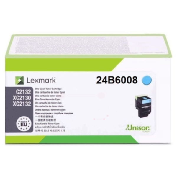Lexmark Tonerkassett cyan 3.000 sider 24B6008