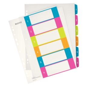 Register printbar PP A4+ 1-6 WOW farver