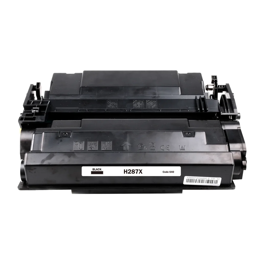 Tonerkassett, ersätter HP 87X, svart, 18.000 sidor
