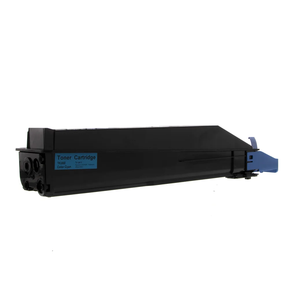 Tonerkassett, ersätter Kyocera TK-865C, cyan, 12.000 sidor