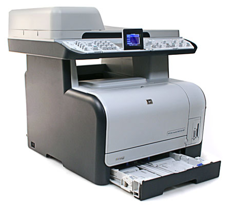 HP HP Color LaserJet CM1312nfi - toner och papper