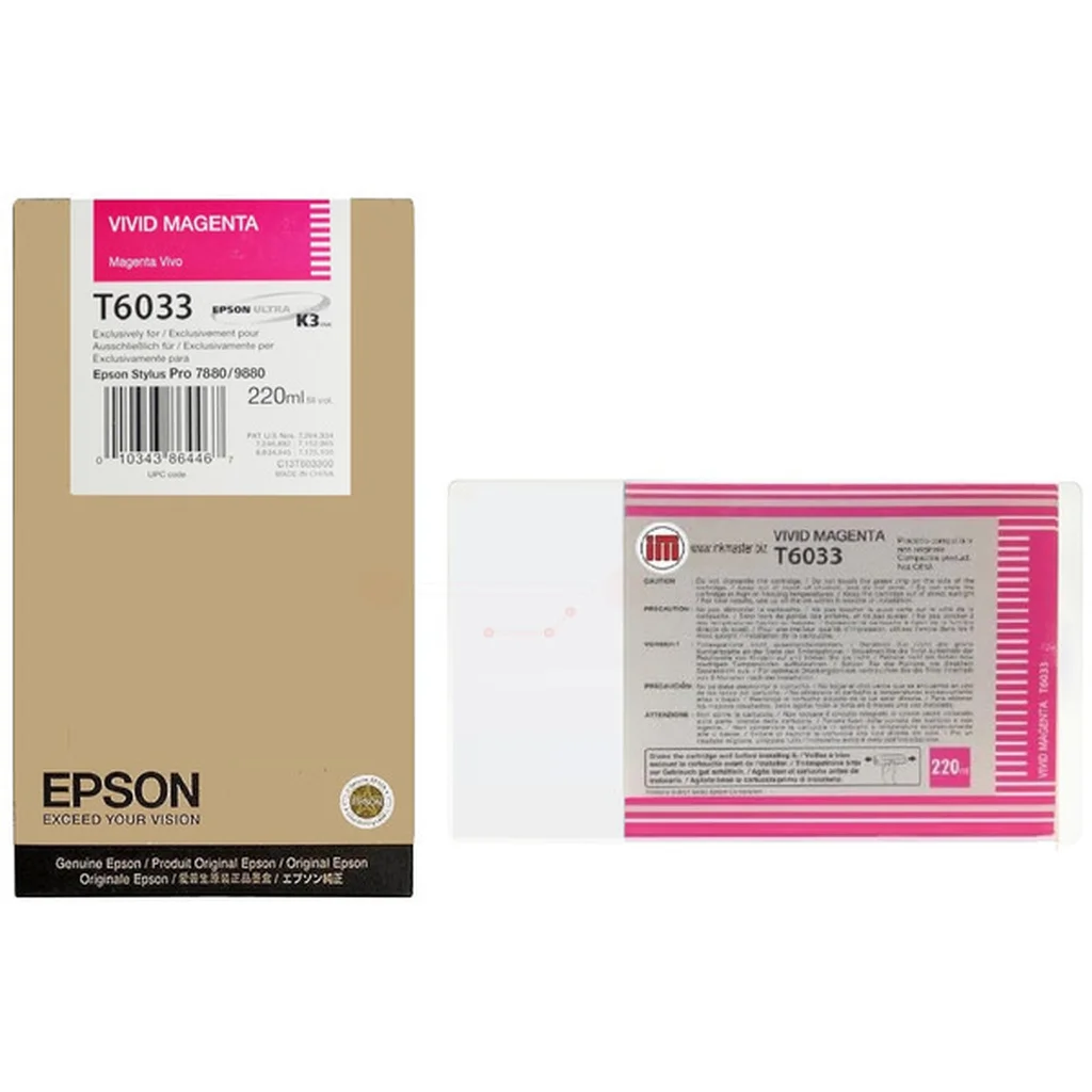 Epson T6033 Bläckpatron Magenta
