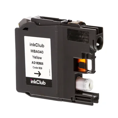 Bläckpatron, ersätter Brother LC223Y, gul, 650 sidor