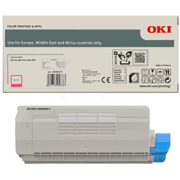 OKI OKI Tonerkassett Magenta 45396214