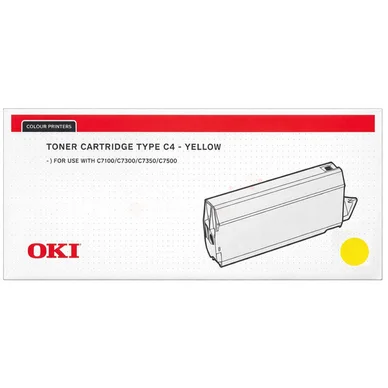 OKI Tonerkassette gul 41963005 Modsvarer: N/A