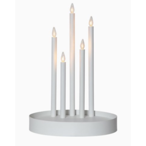 Star Trading Ljusstake Deco, vit