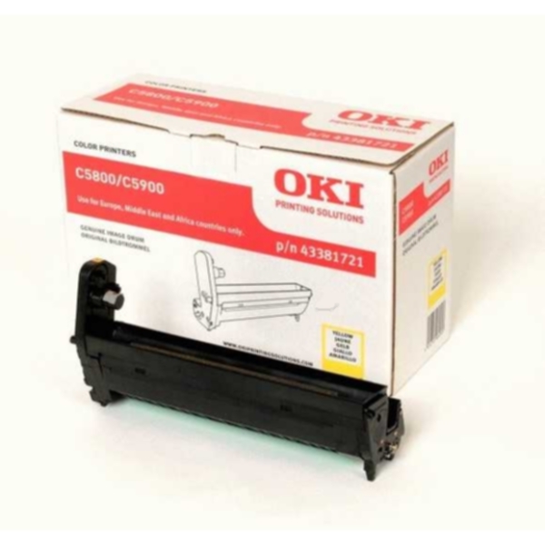 Oki Trommel Gul - C5800/5900
