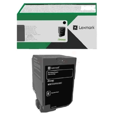 LEXMARK alt Lexmark Tonerkassett Return Svart