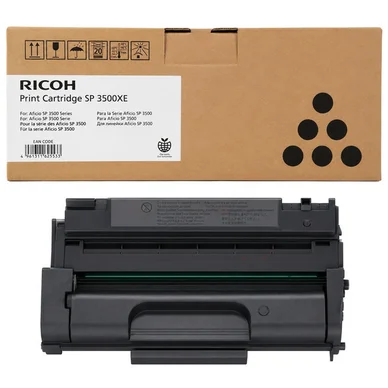 Ricoh Tonerkassette sort 6.400 sider 406990 Modsvarer: N/A