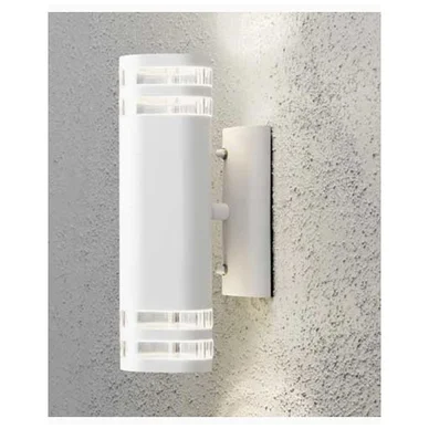 Konstsmide Modena vägglampa upp/ned GU10. 7516-250. Vit