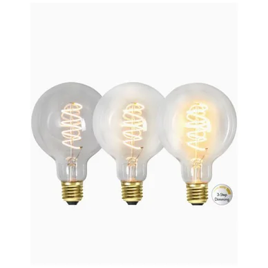 Star Trading Globepære 3-trins dæmpbar G95 E27 LED 4W 2100K 270 lumen 354-88 Modsvarer: N/A