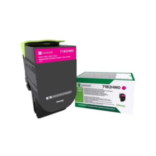 Lexmark Tonerkassett magenta 3.500 sider 71B2HM0 Tilsvarer: N/A