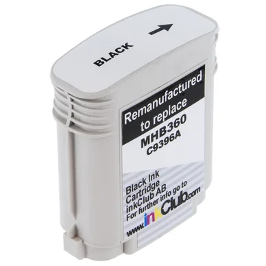 inkClub Blækpatron, erstatter HP 88XL, sort, 2.450 sider MHB360 Modsvarer: C9396AE
