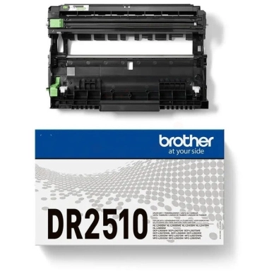 BROTHER Brother DR-2510 Trommel zur Übertragung von Toner schwarz passend für: DCP-L 2600 D;DCP-L 2600 Series;DCP-L 2620 DW;DCP-L 2622 DW;DCP-L 2627 DW;DCP-L 2627 DWE;DCP-L 2627 DWXL;DCP-L 2627 Series;DCP-L 2640 DN;DCP-L 2660 DW;DCP-L 2665 DW;HL-L 2400 D;HL-L 2400 DW;HL-L 2400 DWE;HL-L 2400 Series;HL-L 2402 D;HL-L 2405 W;HL-L 2440 DWE;HL-L 2445 DW;HL-L 2447 DW;HL-L 2460 DW;HL-L 2460 DWXL;HL-L 2460 Series;HL-L 2865 DW;MFC-L 2800 DW;MFC-L 2800 Series;MFC-L 2802 DN;MFC-L 2802 DW;MFC-L 2820 DN;MFC-L 2827 DW;MFC-L 2827 DWXL;MFC-L 2835 DW;MFC-L 2860 DW;MFC-L 2860 DWE;MFC-L 2862 DW;MFC-L 2922 DW