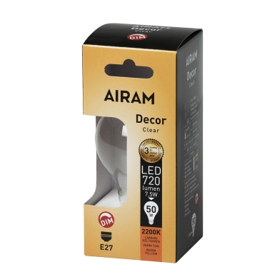 AIRAM alt Airam LED DECOR 7,5W/822 E27 DIM