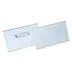 Namnskylt Durable nål 75x40 mm, 100 st