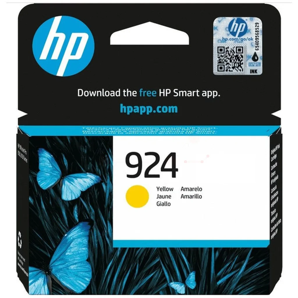 HP 924 Bläckpatron Gul