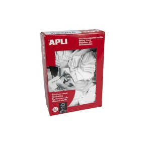 APLI Label med snor 13x20mm 1000/fp