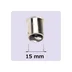 Blå LED signallampa T14x30 5lm Ba15d 0,4W 80-260V
