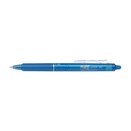 PILOT FriXion Ball Clicker Utviskbart blekk 0,7 lys blå 417542 Tilsvarer: N/A